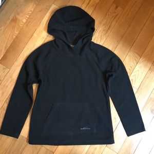 Eddie Bauer black fleece hoodie